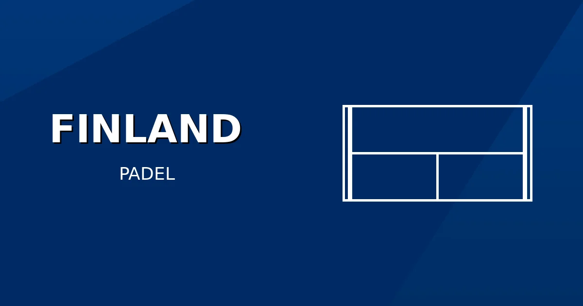 Padel in Finnland — Die nordische Indoor-Padel-Hochburg (2026 Guide)